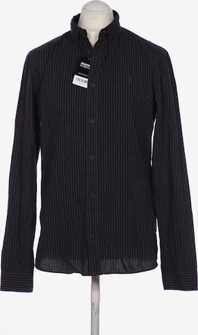 AllSaints Button Up Shirt in L in Blue: front