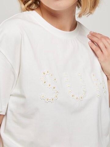 T-shirt 'SUN' andy & lucy en beige