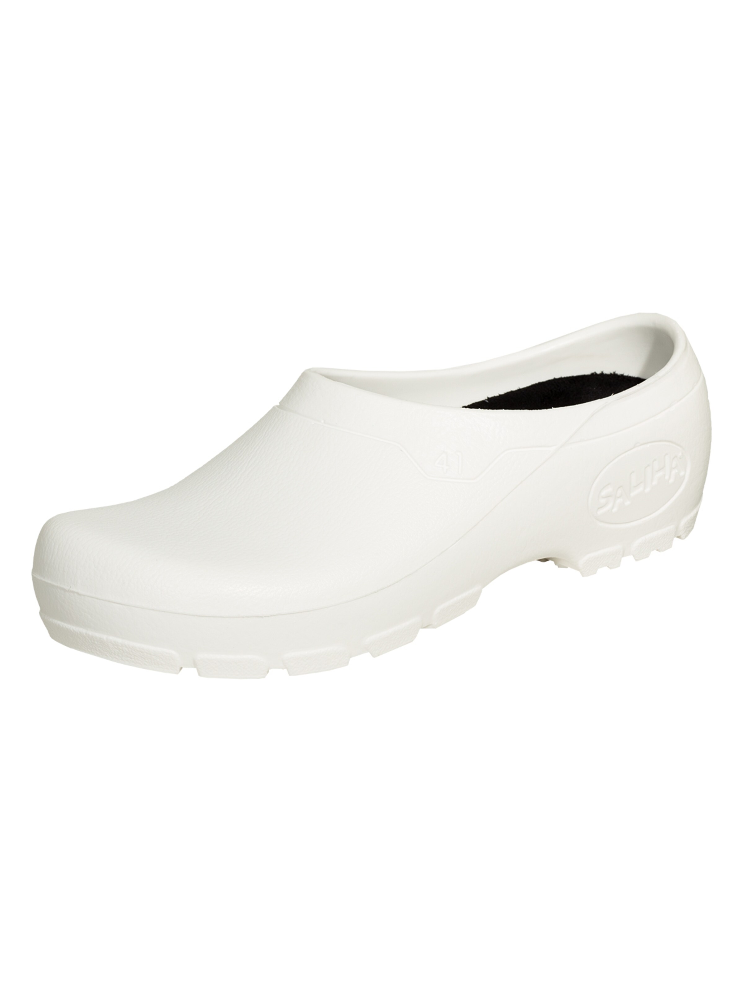SALIHA Clogs 'Gartenclogs Multi Clog geschlossen'‌‌ in Weiß: Vorderseite