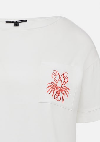 T-shirt COMMA en blanc