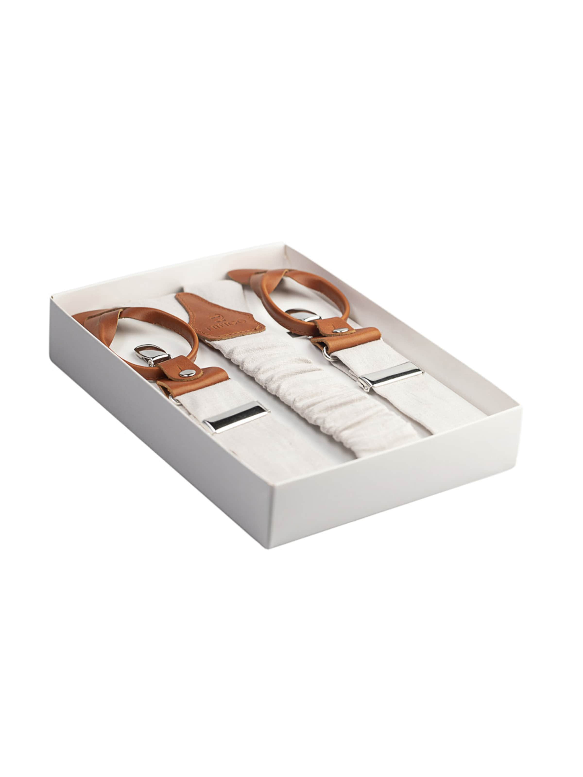 FAFIGO Suspenders 'Zio Silvano' in Grey