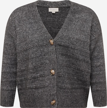 ONLY Carmakoma Knit cardigan 'CELINA' in Grey: front