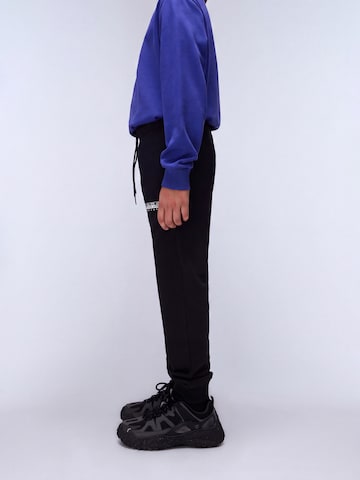 NAPAPIJRI Tapered Trousers 'M-Gori Wint' in Blue