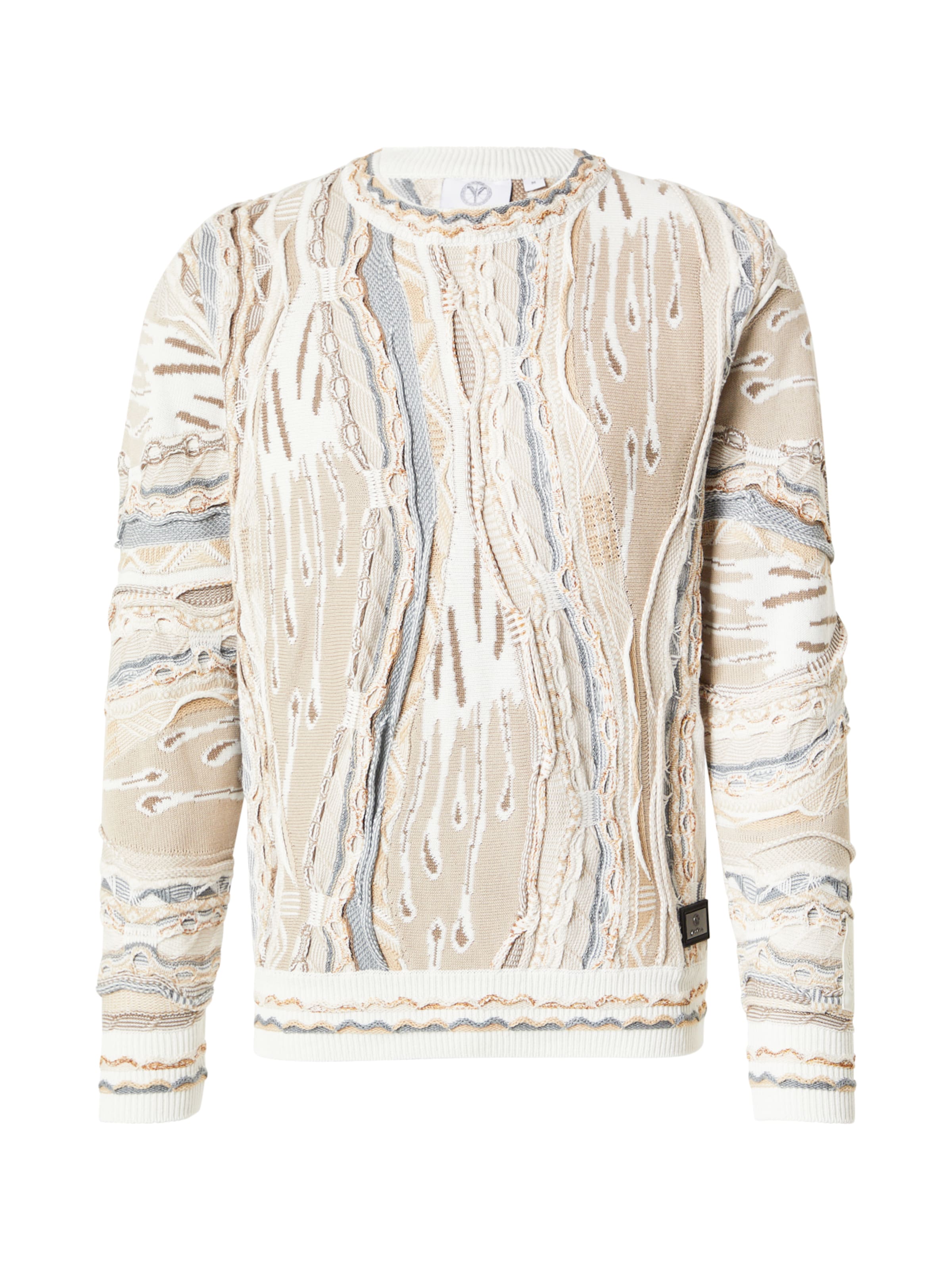 Carlo Colucci Pullover in Beige: Vorderseite