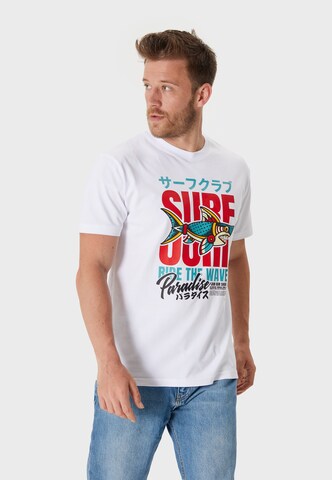 Oldskull Shirt in Wit