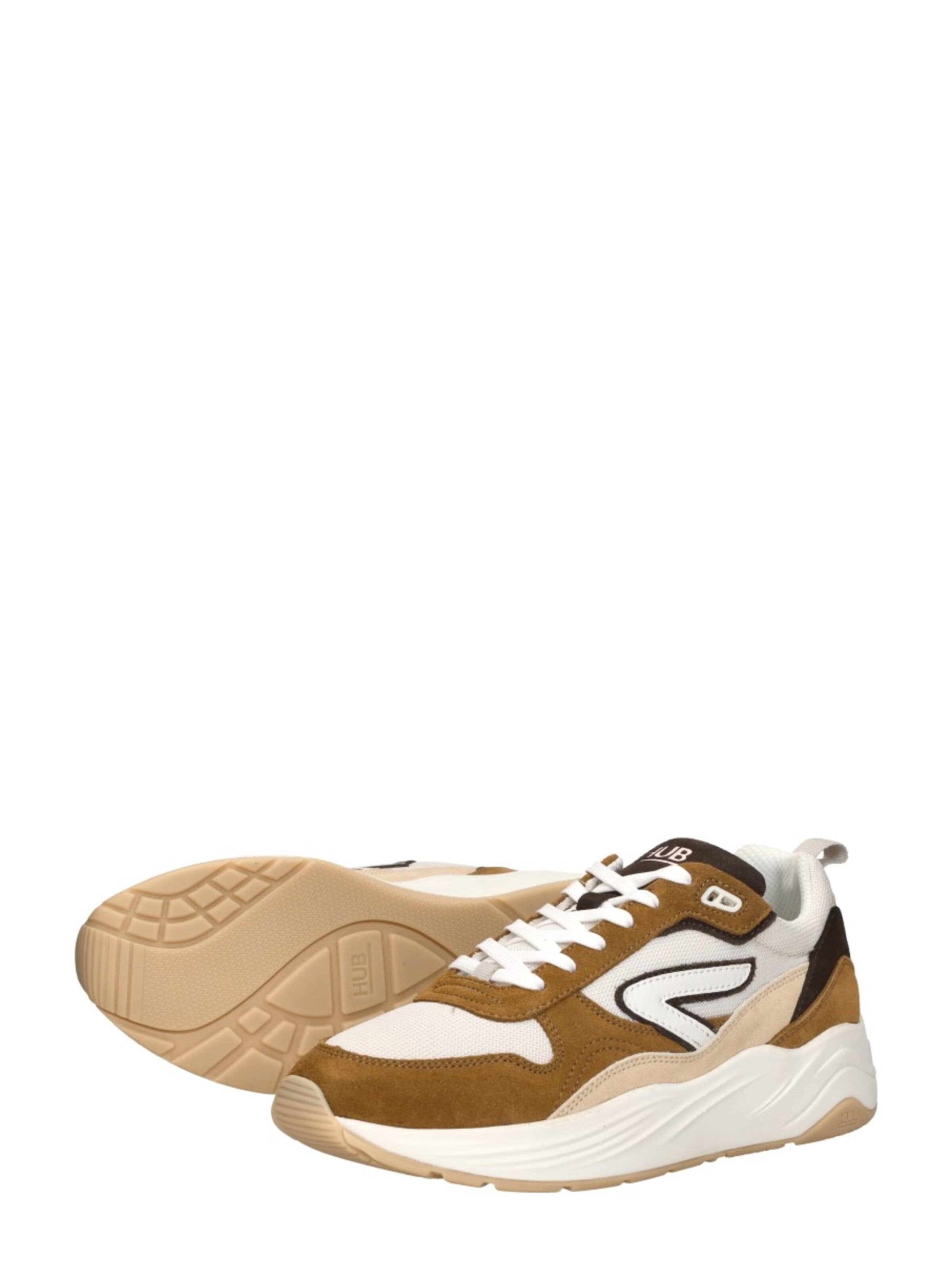 Baskets basses 'Glide' HUB en marron