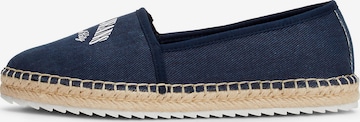 Tommy Jeans Espadrilles 'VARSITY' in Blau: predná strana