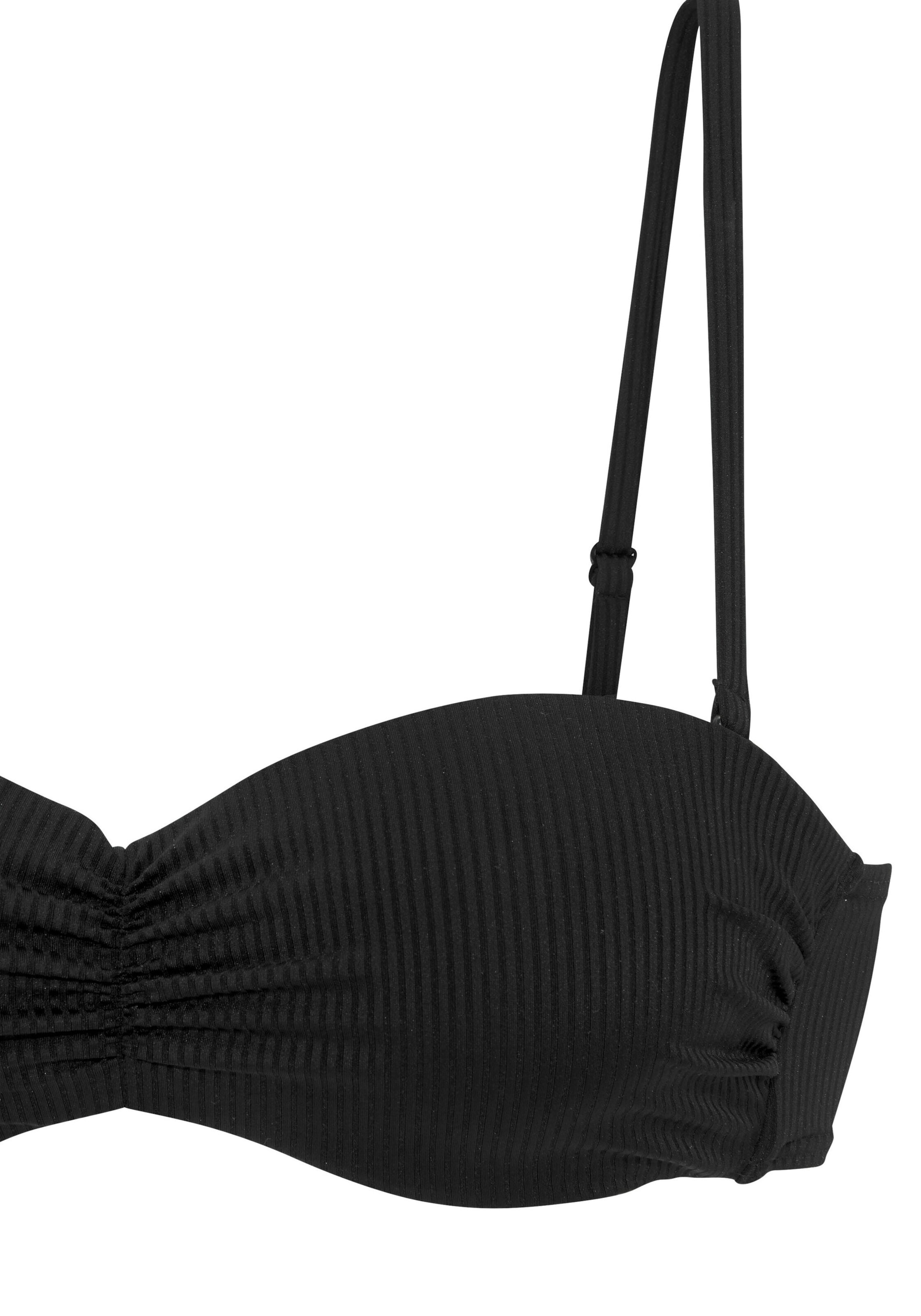 Bandeau Hauts de bikini VENICE BEACH en noir