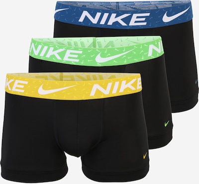 NIKE Underwear Bokserishortsit värissä sininen / keltainen / vaaleanvihreä / musta, Tuotenäkymä