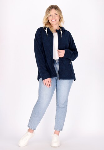 DreiMaster Maritim - Chaqueta polar en azul