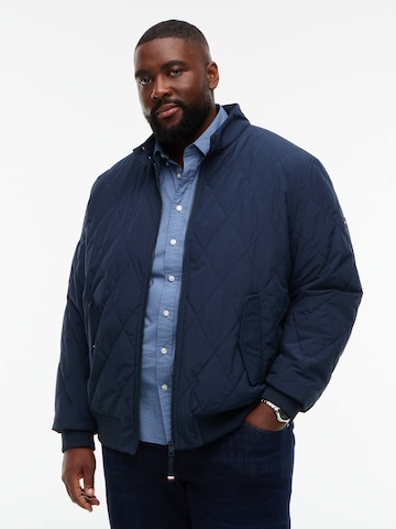 Tommy Hilfiger Big & Tall Jacke in Blau: Vorderseite