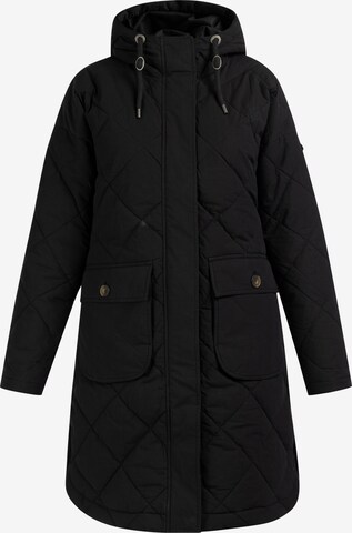 DreiMaster Vintage Between-seasons coat in Black: front