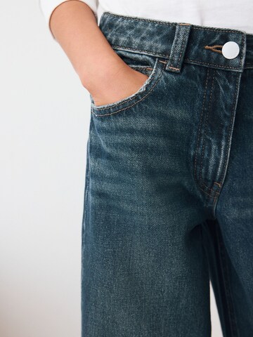 Next Wide Leg Jeans in Blau