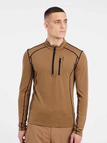 PROTEST Sportsweatshirt 'PRTKURANO' in Braun