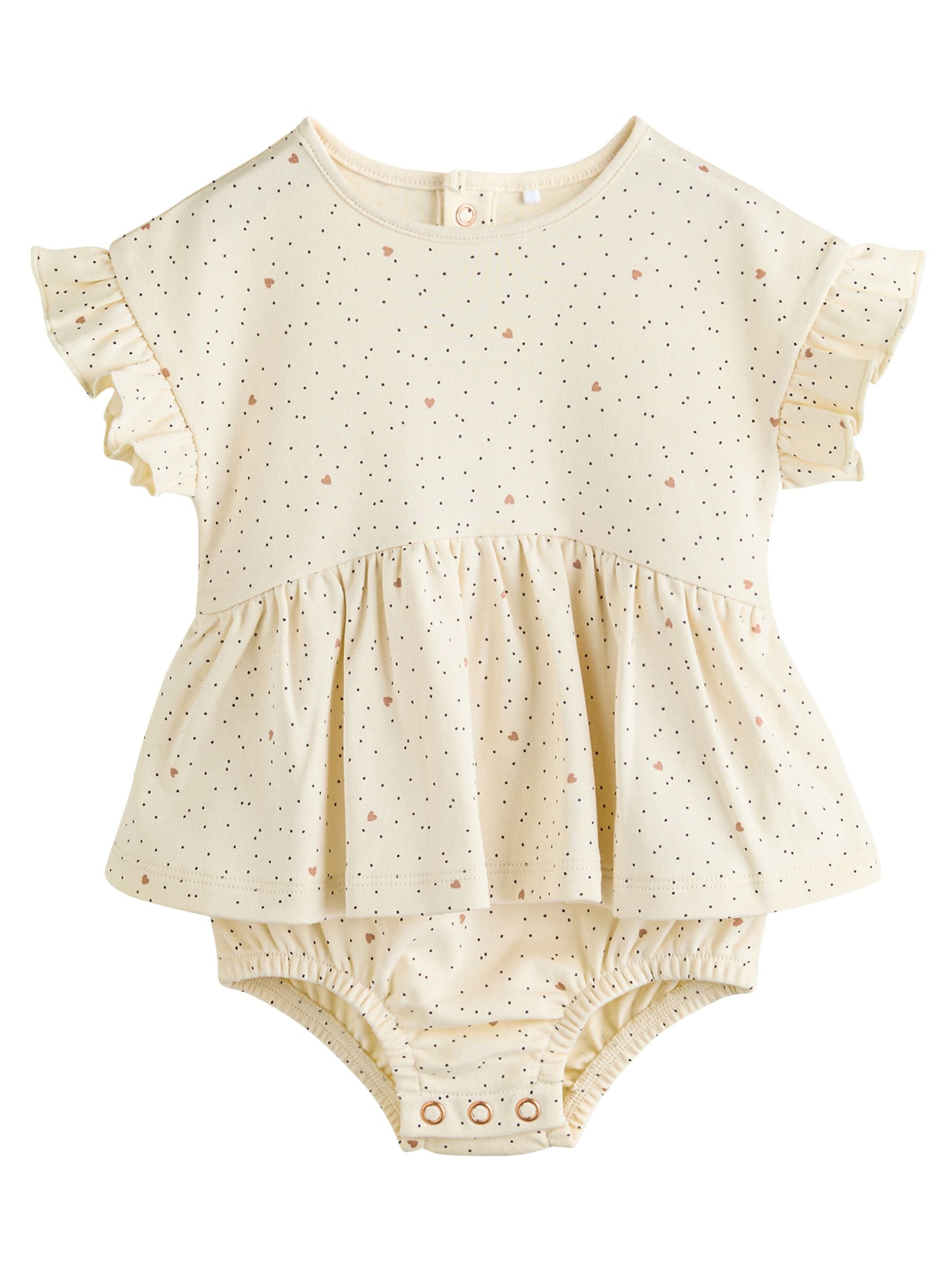 Next Sparkdräkt/body i beige