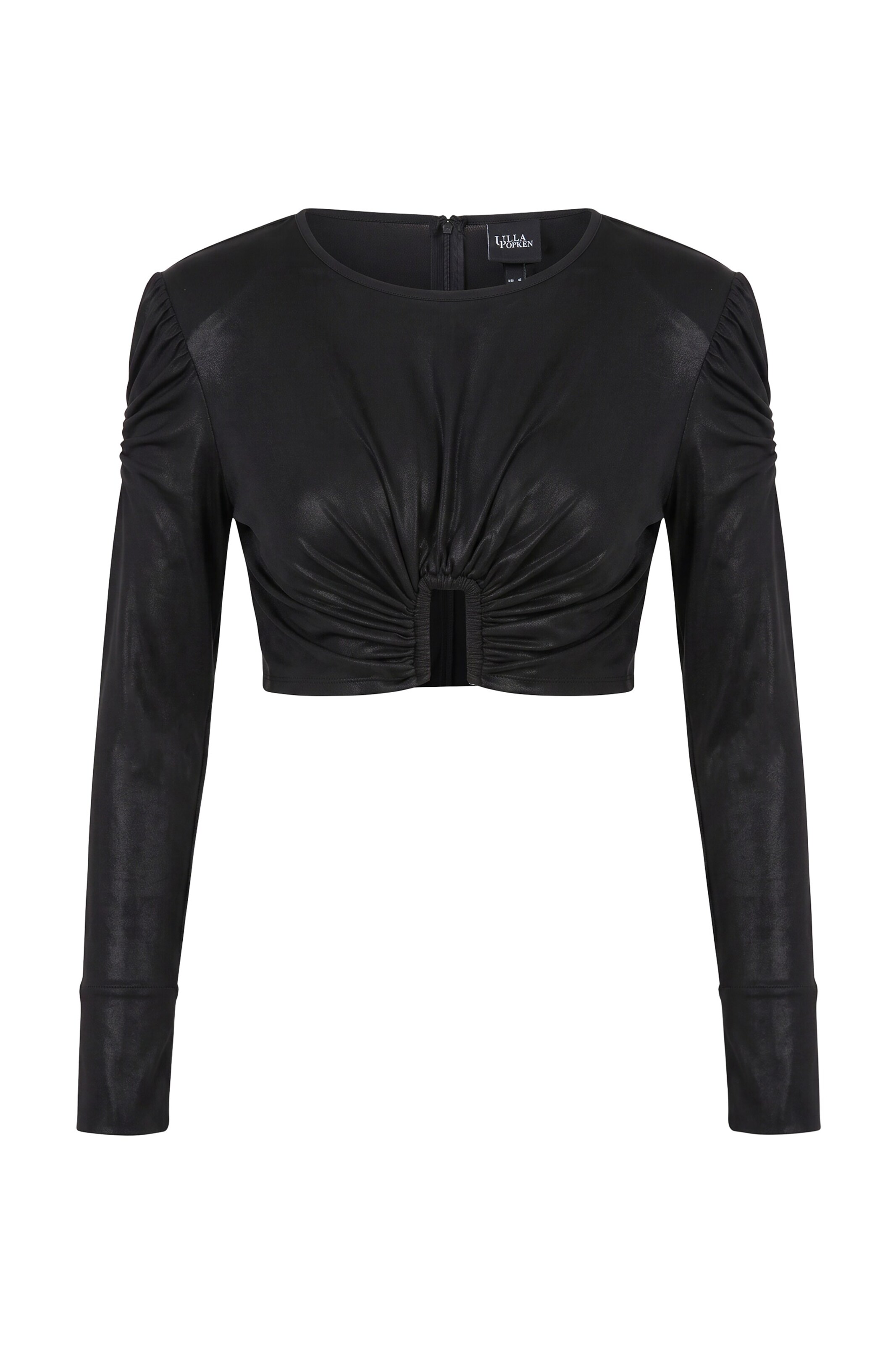 Ulla Popken Shirt in Schwarz: Vorderseite