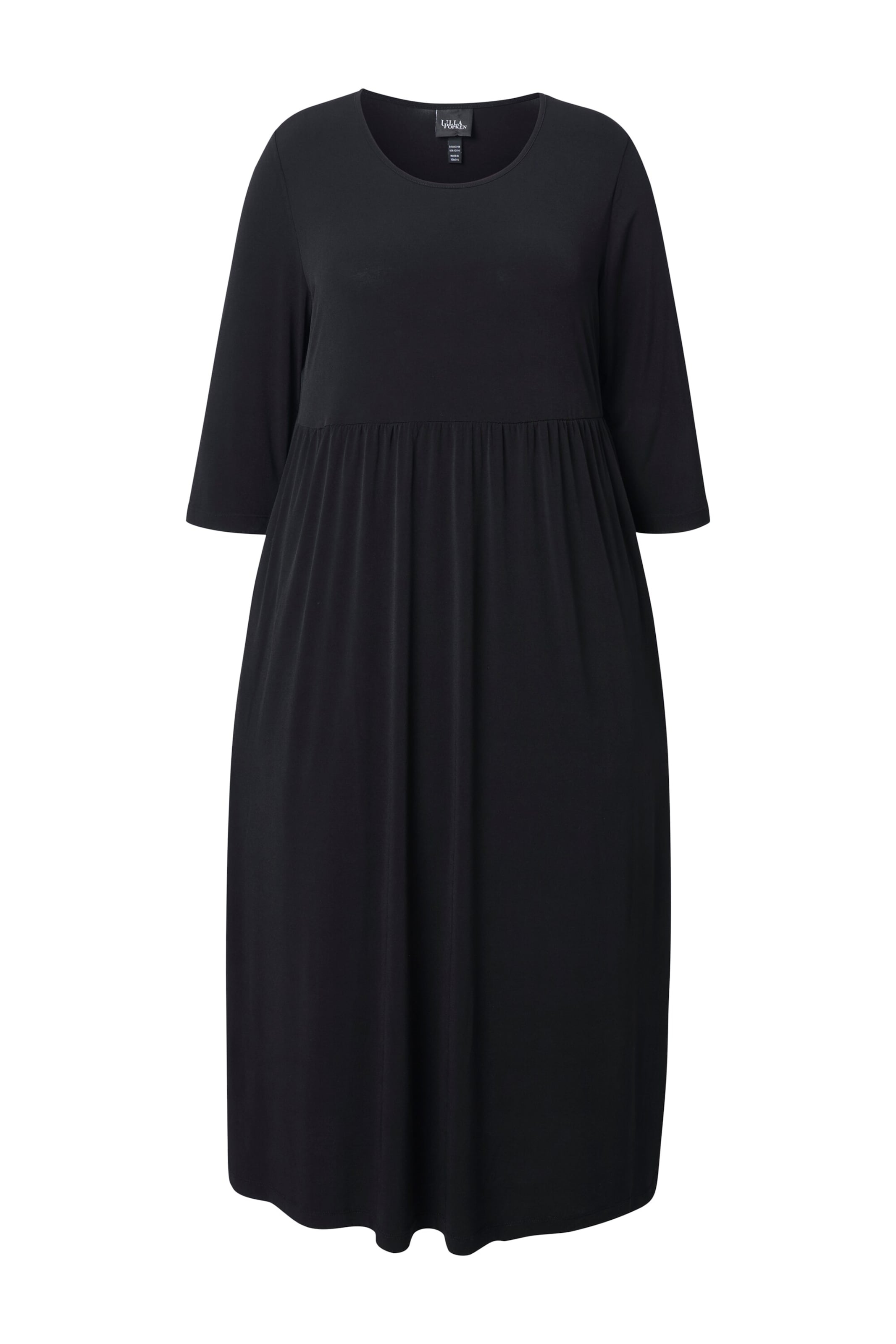 Ulla Popken Jurk in Zwart: voorkant