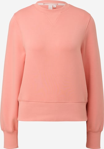 QS Sweatshirt i oransje: forside