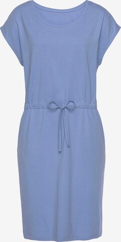 BEACH TIME - Vestido de verano en azul: frente