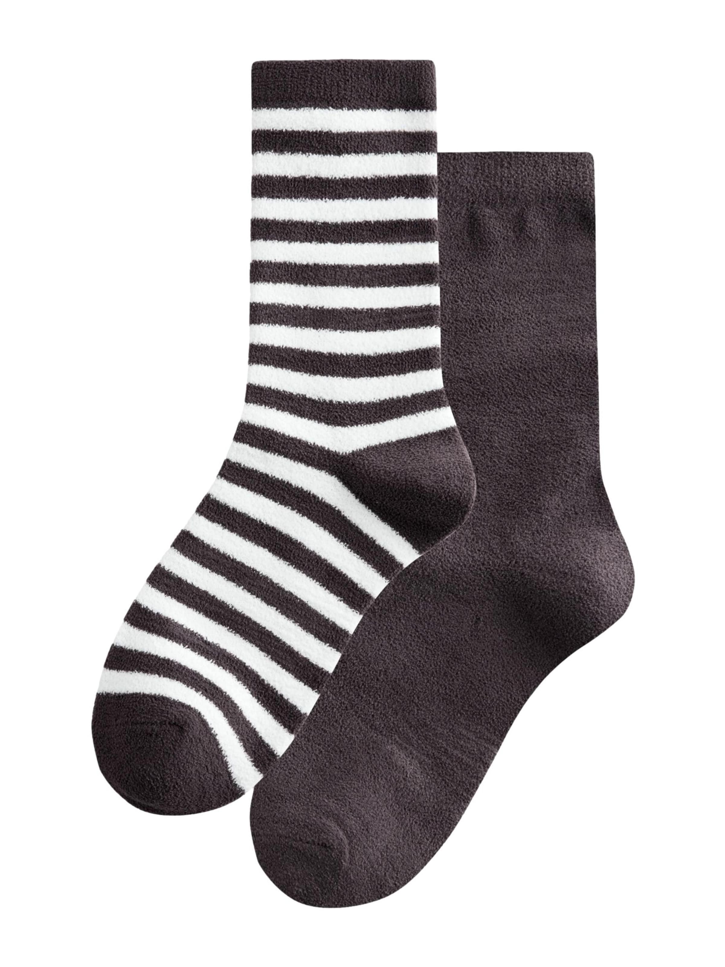 Next Socks in Brown: front