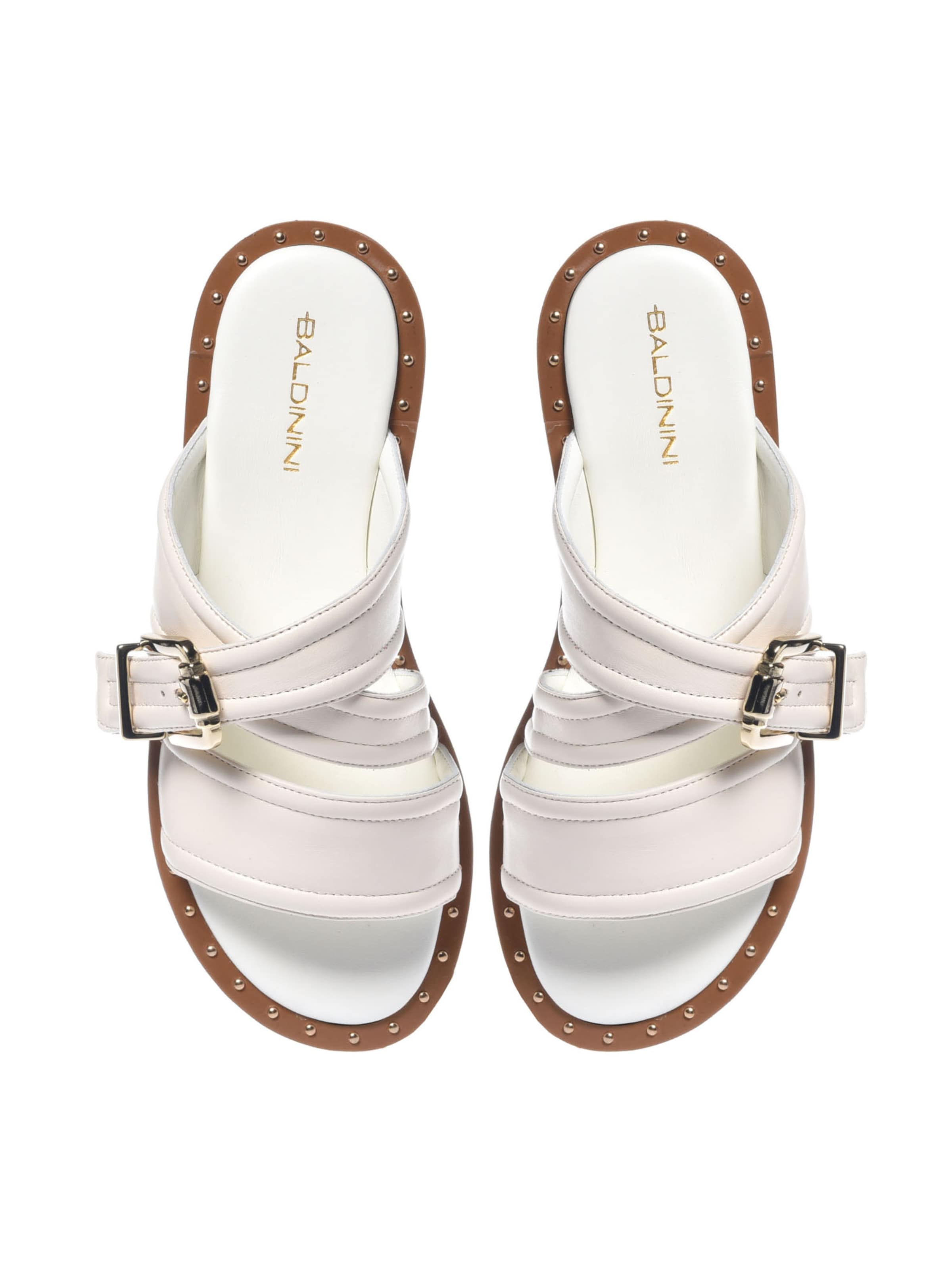 Mule BALDININI en blanc
