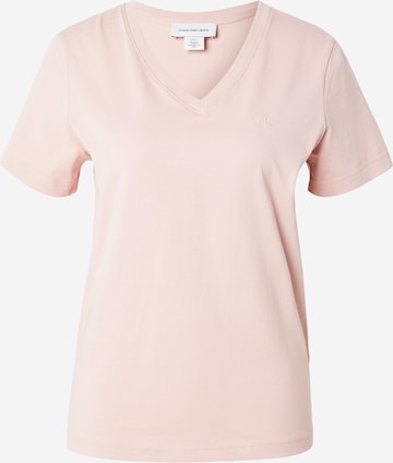 Calvin Klein Jeans Tričko – oranžová: přední strana