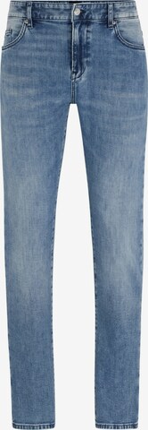 BOSS Slim fit Jeans ' Delaware ' in Blue: front