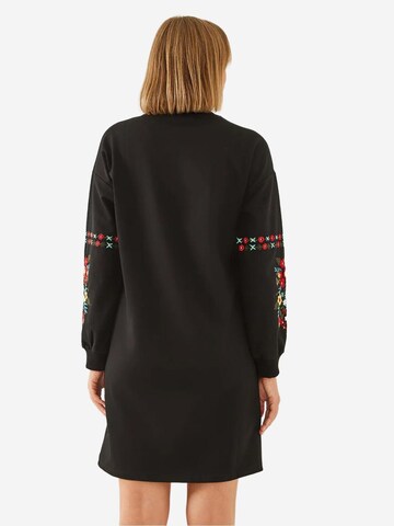 Robe 'Mini' Bianco Lucci en noir