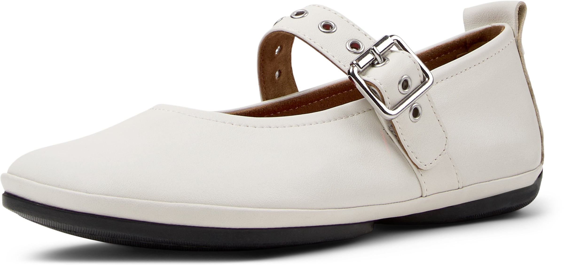 CAMPER - Sabrina com tiras ' Right Nina ' em branco: frente