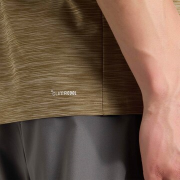 ADIDAS PERFORMANCE T-Shirt in Braun
