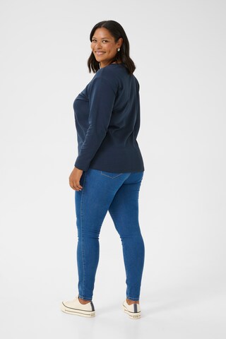KAFFE CURVE Shirts 'Celina' i blå