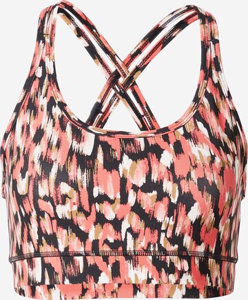 DKNY Performance Bustier Sports-BH i pink: forside