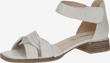 CAPRICE Sandals in White: front