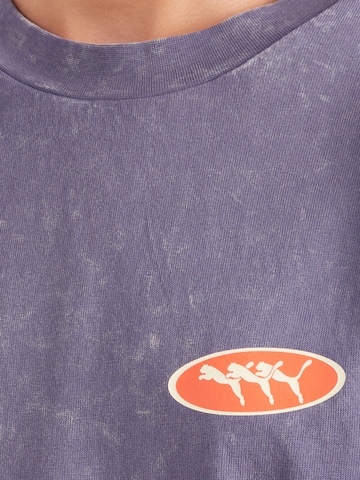 PUMA - Camisa oversized 'FUTURE.PUMA.ARCHIVE' em cinzento