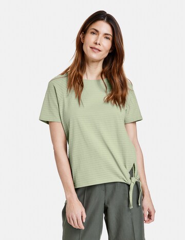 GERRY WEBER Majica | zelena barva: sprednja stran