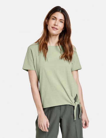 GERRY WEBER Shirt in Groen: voorkant