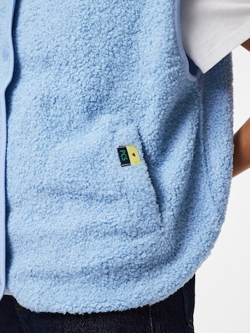 PIECES Vest 'PCKatty' in Blue