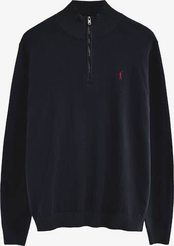 Polo Club Pullover 'Rigby Go' in Blau: Vorderseite