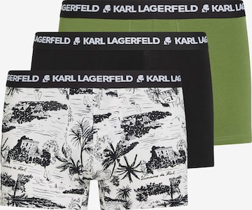 juoda Karl Lagerfeld Boxer trumpikės: priekis