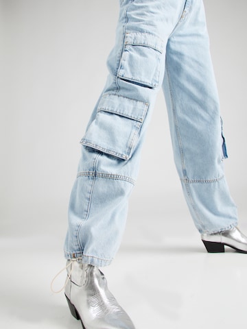 Loosefit Jeans cargo 'Gaio' di HUGO in blu