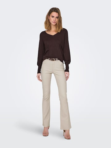 évasé Pantalon 'BLUSH' ONLY en gris