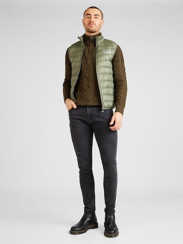 Gilet EA7 Emporio Armani en vert