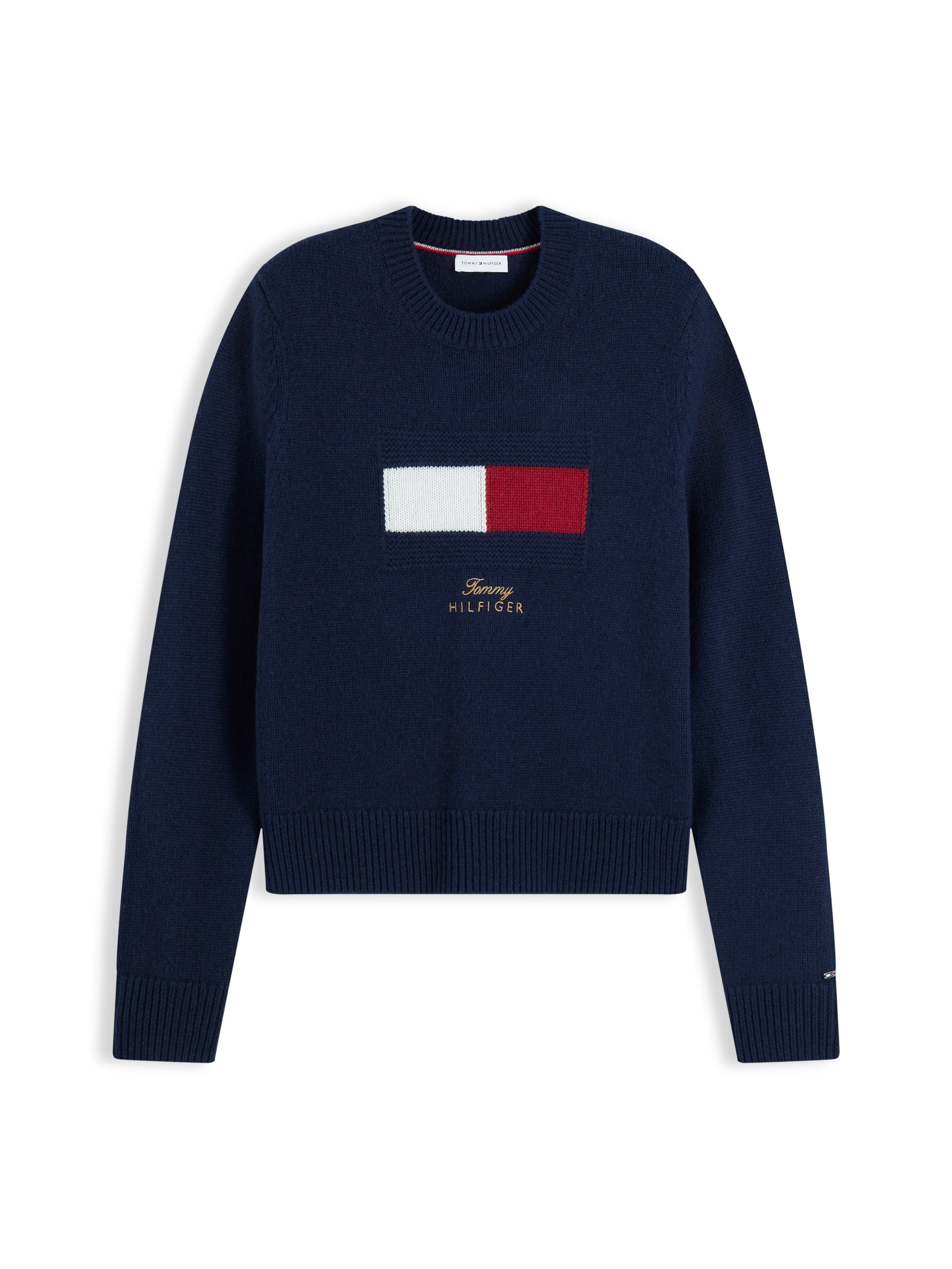 TOMMY HILFIGER Πουλόβερ σε μπλε: μπροστά