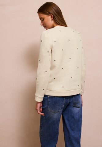 Street One Studio Sweatshirt in Beige