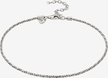 Stilnest Foot jewelry in Silver: front