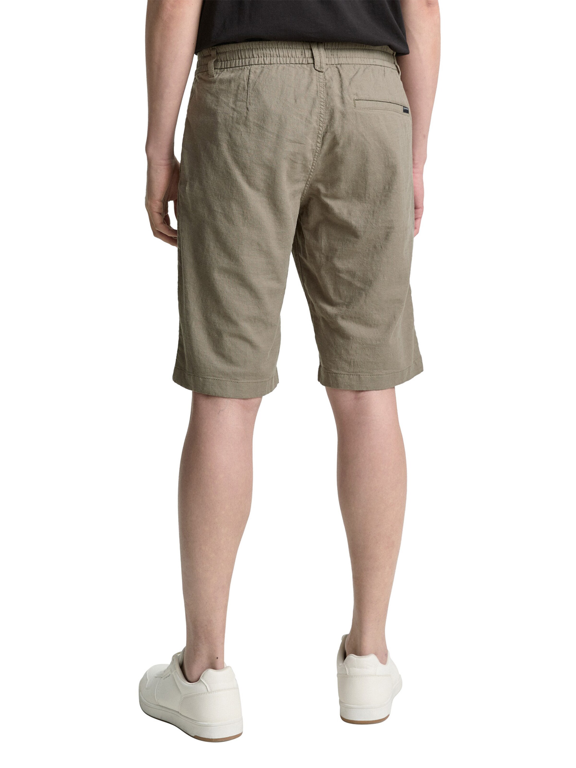 TOM TAILOR Regular Shorts in Grün