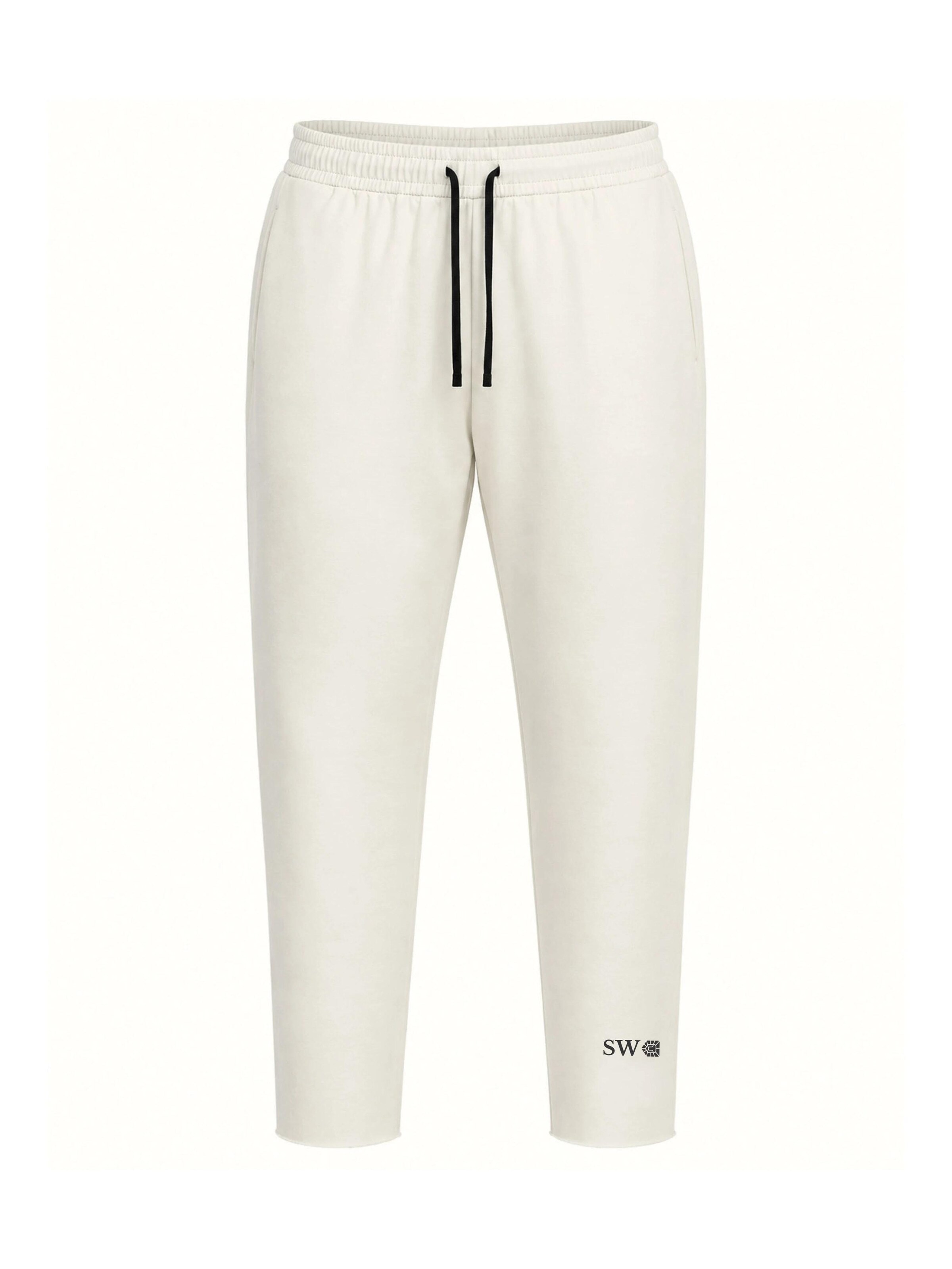 SWORTS Workout Pants 'SUITE' in White: front