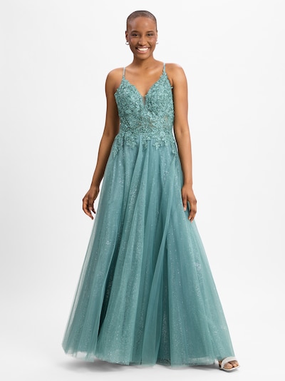 Luxuar Fashion Evening Dress in Aqua, Item view