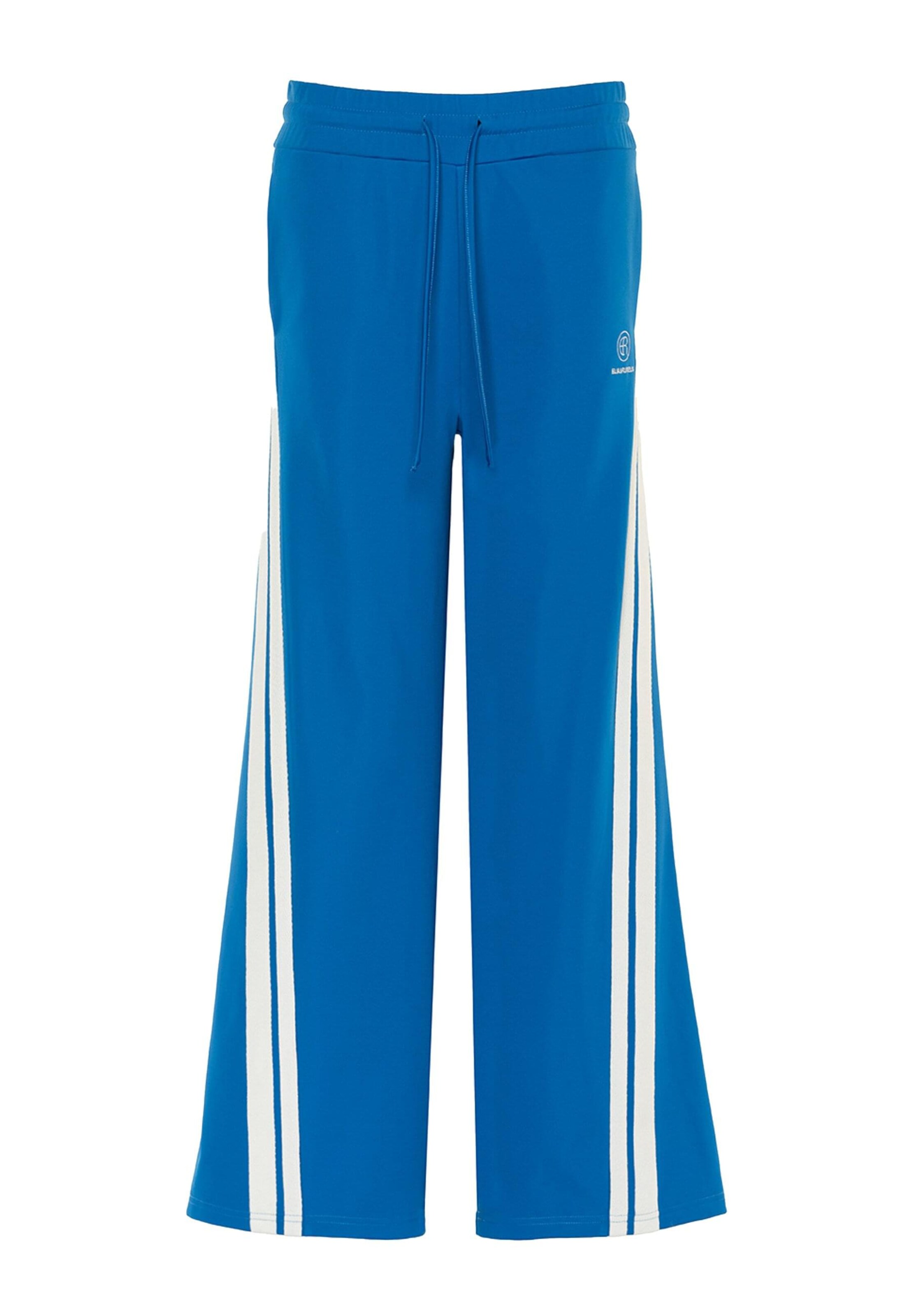 Elias Rumelis Wide leg Broek 'Penni' in Blauw: voorkant