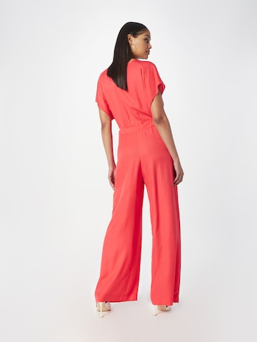 Tuta jumpsuit di Stefanel in rosso